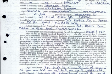Declaratie persoana vatamata Salasan Luca 28.05.2015