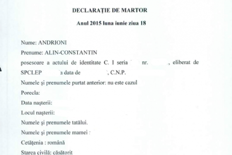 Declaratie de martor Andrioni Alin-Constantin 18.06.2015