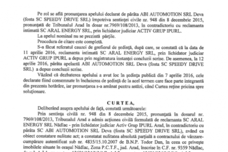 CATimisoar nr.7969/108/2013 decizia 317