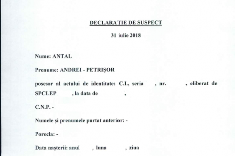 Declaratii Antal Andrei Petrisor 31.07.2018
