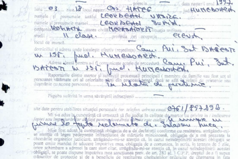 Declaratie de martor Leordean Sara -Madalina 18.05.2015