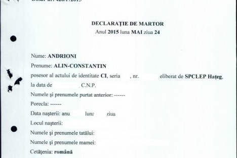 Declaratie Alin Andrioni 24.05.2015