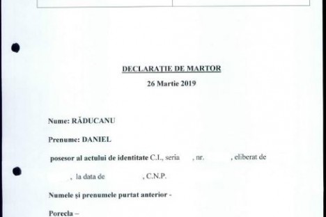 Declaratie de martor 26.03.2019 Raducanu Daniel