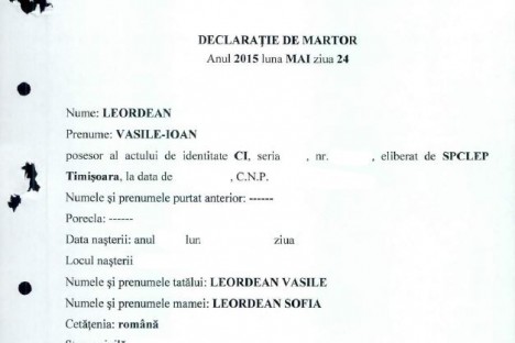 Declaratii Leordean Vasile 24.05.2015