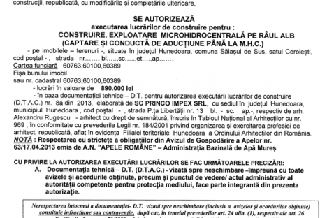 Autorizatii de construire MHC